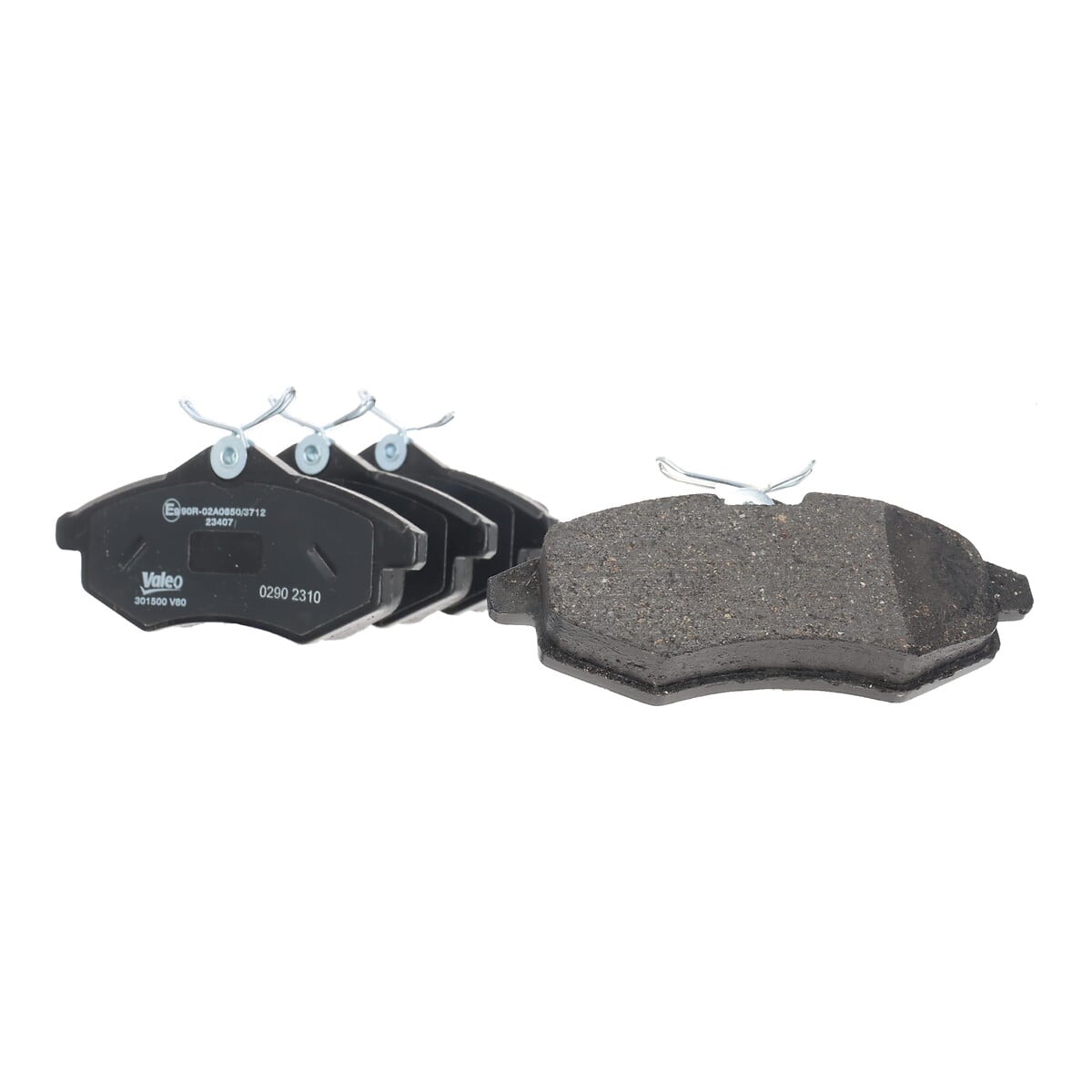 Jeu de 4 plaquettes de frein VALEO ref. 301500